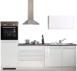 BASIC by Balculina Küchenzeile "Jazz" Breite 260 cm, wahlweise mit E-Geräte günstig online kaufen