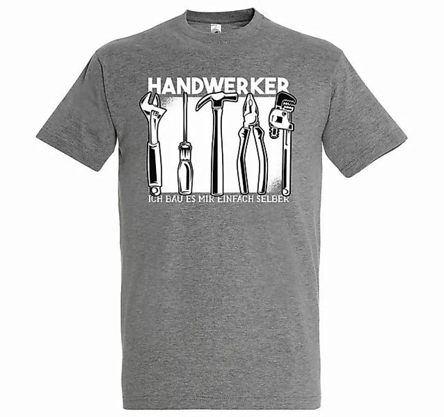 Youth Designz T-Shirt Handwerker Herren Shirt mit lustigem Handwerker Front günstig online kaufen