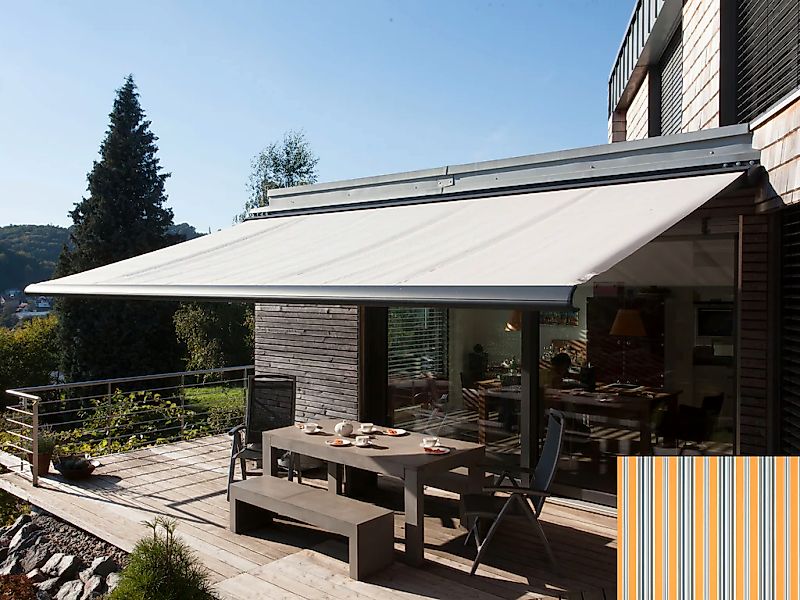 Wismar Kassettenmarkise "Classic S-Compact", Breite: 400 cm, Ausfall: 300 c günstig online kaufen