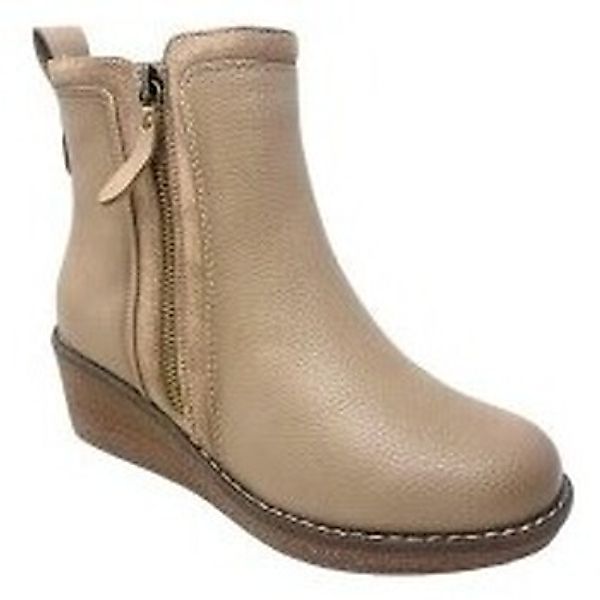 Hispaflex  Schuhe 2417 taupefarbene Damen-Ankle-Boots günstig online kaufen