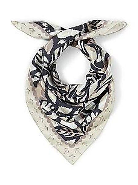 Nicki-Tuch aus Seiden-Twill Peter Hahn beige günstig online kaufen