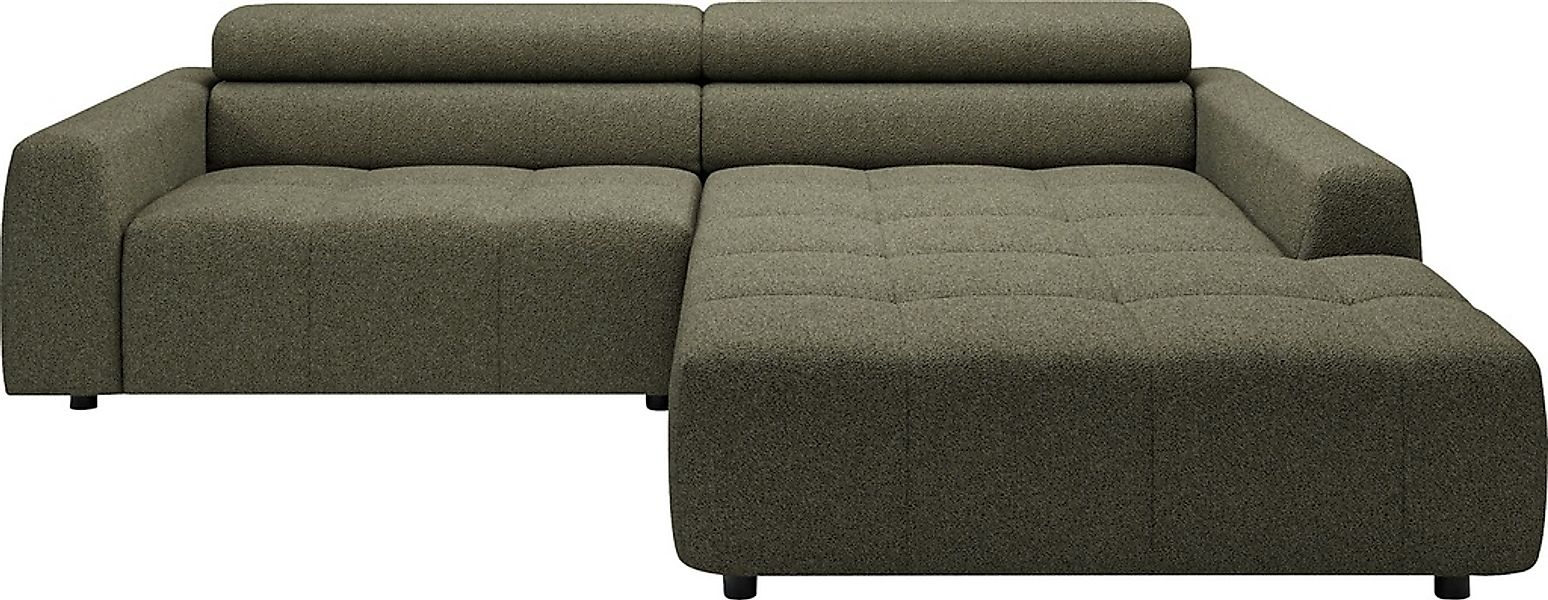 3C Candy Ecksofa "Denver auch mit Cord- und Easy care-Bezug, Kopfteilverste günstig online kaufen