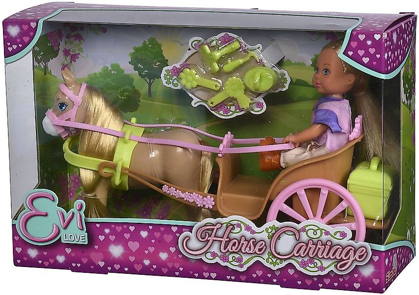 SIMBA Anziehpuppe Puppe Evi Love Horse Carriage Pferdekutsche 105733649 günstig online kaufen