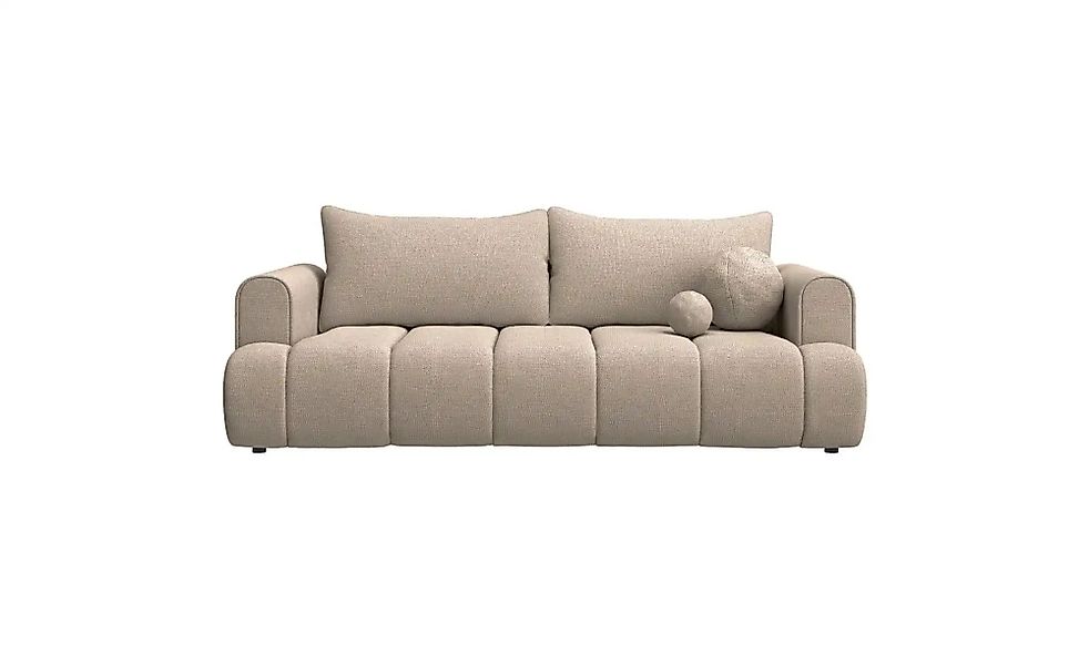 Selsey Schlafsofa   Dandelino ¦ beige ¦ Maße (cm): B: 250 H: 90 Polstermöbe günstig online kaufen