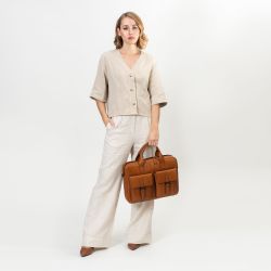 Farmhood Aktentasche Memphis, Leder günstig online kaufen