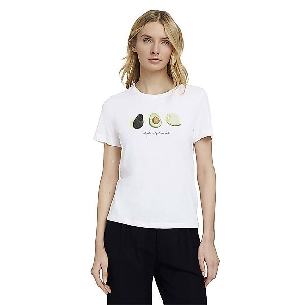 Tom Tailor Langarm T-shirt L Dove White günstig online kaufen