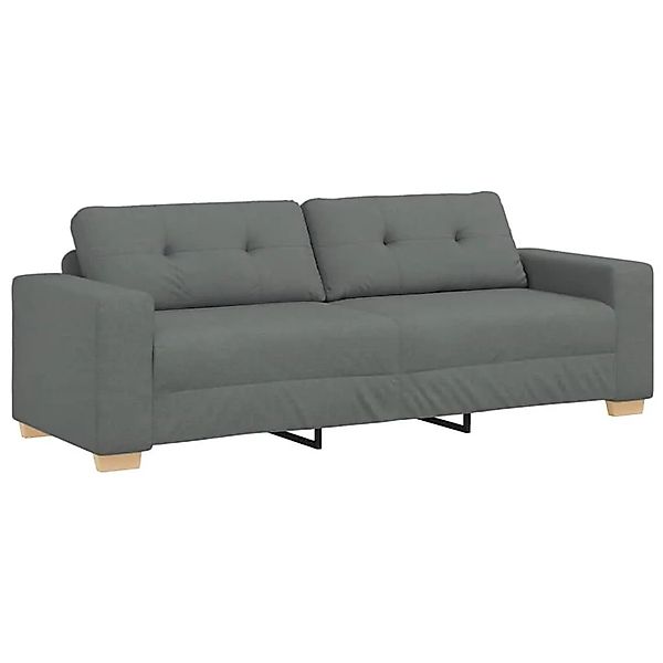 vidaXL 3-Sitzer-Sofa Dunkelgrau 180 cm Stoff 4105089 günstig online kaufen