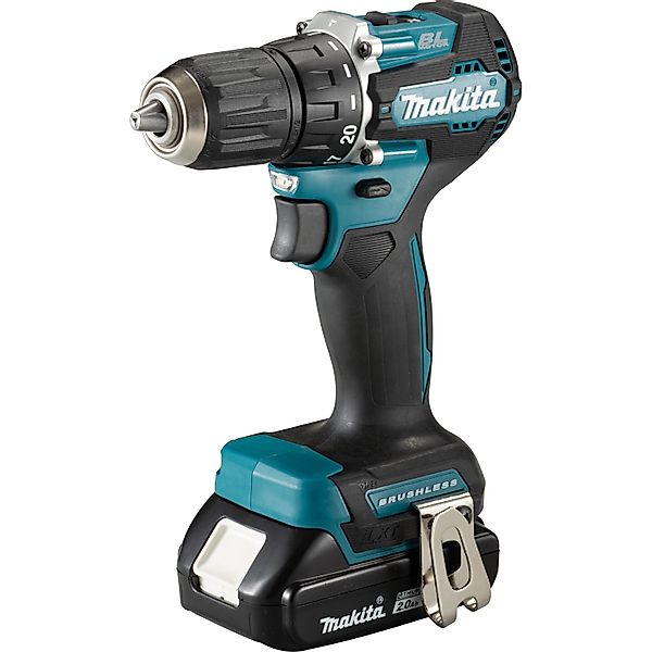 Makita Akku-Bohrschrauber DDF487RAJ inkl. 2 Ah Akkus mit Koffer günstig online kaufen