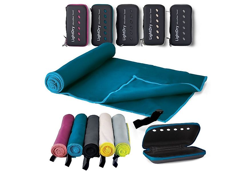 LightDry Sporthandtuch Badehandtuch Reise-Handtuch, Mikrofaser, saugfähig, günstig online kaufen
