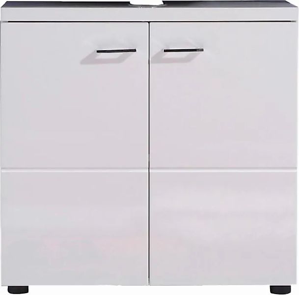 trendteam Waschbeckenunterschrank Nightlife Waschbeckenunterschrank mit 2 günstig online kaufen