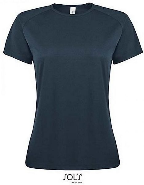 SOLS Trainingsshirt Damen Raglan Sport T-Shirt + Längerer Rücken günstig online kaufen