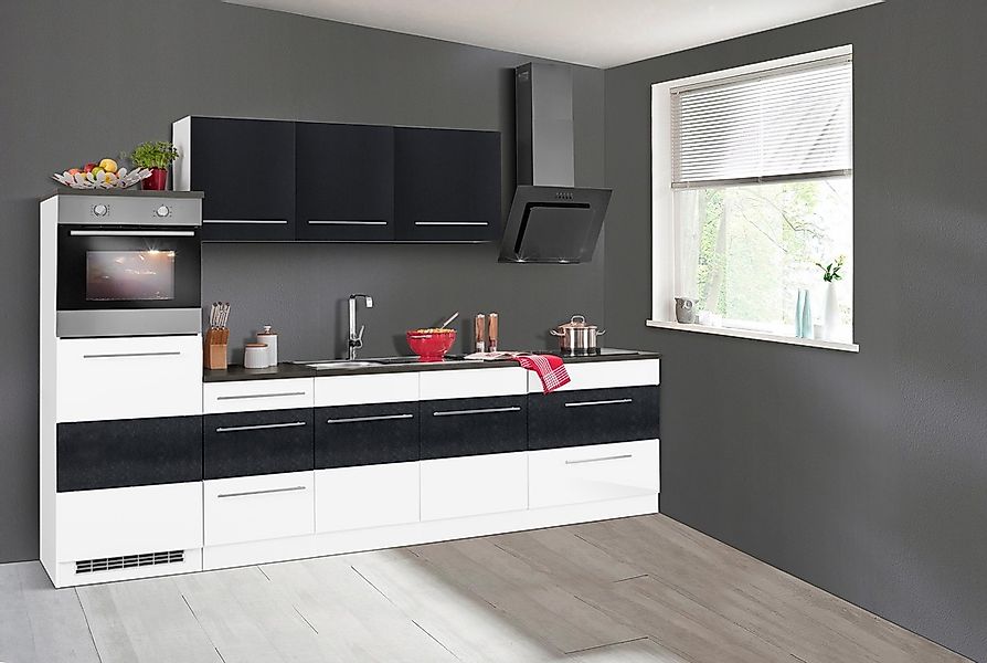 KOCHSTATION Küchenzeile »KS-Trient« Breite 290 cm, wahlweise mit E-Geräten, günstig online kaufen