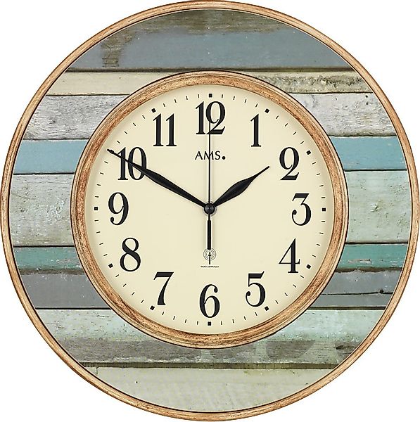 AMS Wanduhr AMS Wanduhr klassisch Funkwanduhr günstig online kaufen