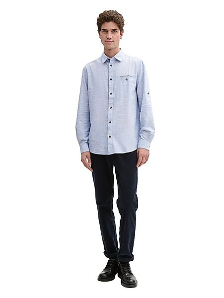 Tom Tailor Herren Sweatjacke PRINTED STAND-UP - Regular Fit günstig online kaufen