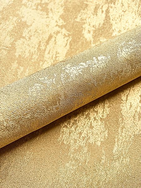 Newroom Vliestapete, Gold Tapete Glamour Glänzend günstig online kaufen