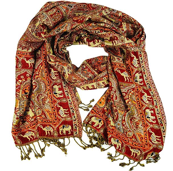 Guru-Shop Halstuch Indischer Schal, Schultertuch, Boho Stola mit.. günstig online kaufen