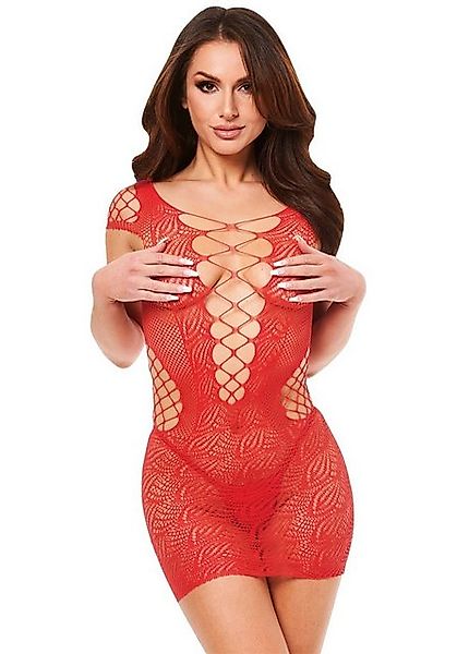 Baci Lingerie Minikleid Netz-Minikleid - rot günstig online kaufen