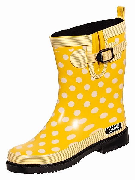 Bockstiegel Regenstiefel Dorin-K gelb/multi Gummistiefel günstig online kaufen