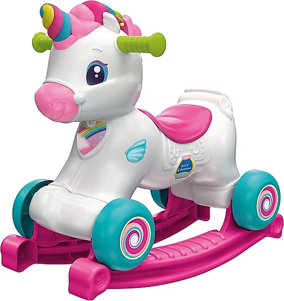 Clementoni® Schaukeltier Baby Clementoni, 3in1 Schaukel-Einhorn, mit Sound, günstig online kaufen