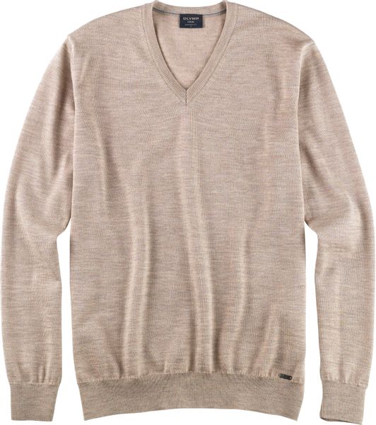 OLYMP V-Ausschnitt-Pullover OLYMP Strick Casual klassischer günstig online kaufen