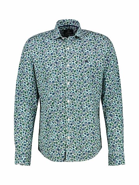 LERROS Langarmhemd "Langarmhemd, floral bedruckt" günstig online kaufen
