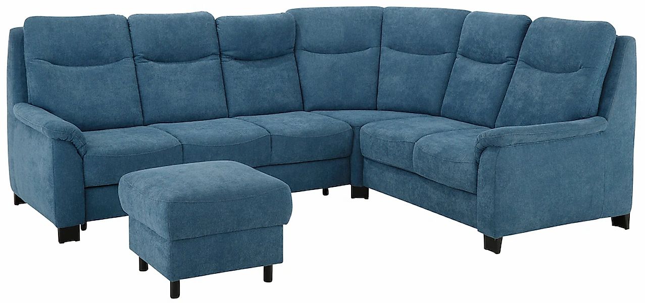 Home affaire Ecksofa »Boccaccio L-Form«, mit Federkern, incl. Kopfteilverst günstig online kaufen