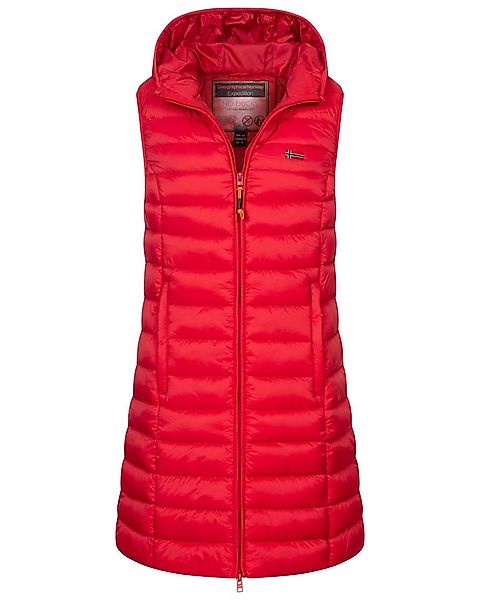 Geographical Norway Steppweste Damen Stepp weste Kapuze Übergangs Herbst Wi günstig online kaufen