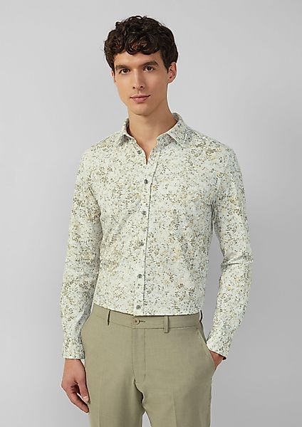 s.Oliver BLACK LABEL Langarmhemd Tailored Fit: günstig online kaufen
