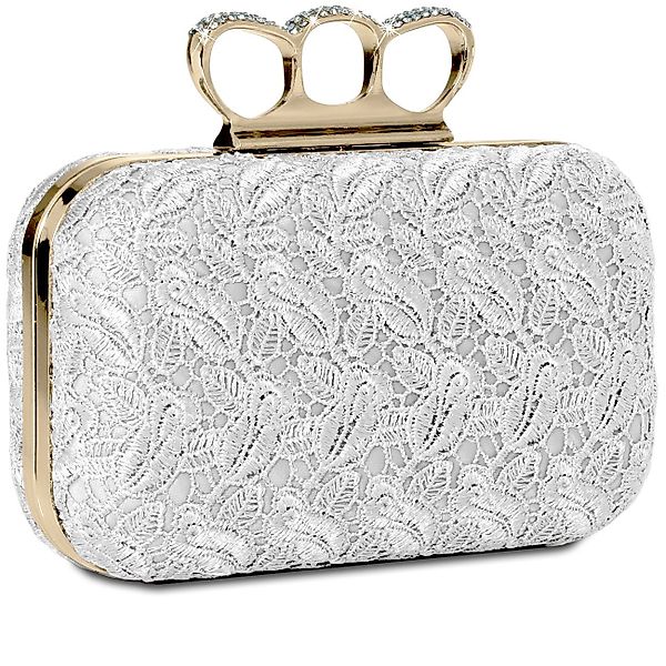 Caspar Clutch TA290 Damen Schlagring Box günstig online kaufen