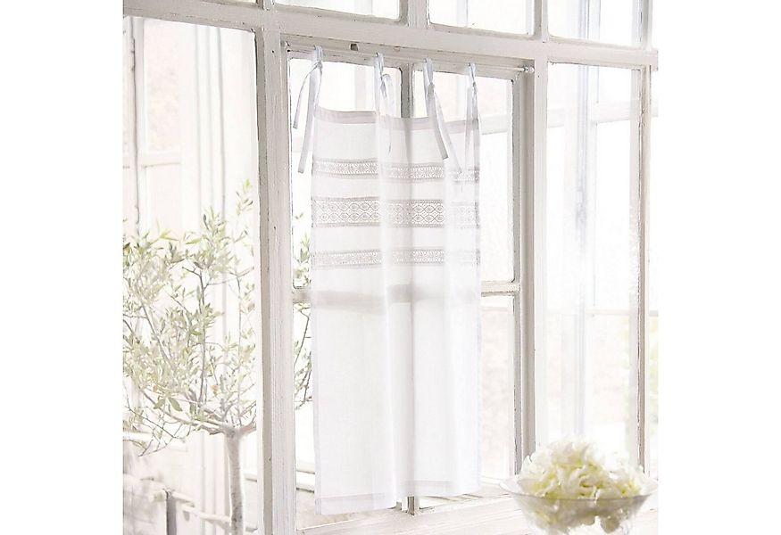 Mirabeau Scheibengardine Scheibengardine 2er Set Aibre weiß günstig online kaufen