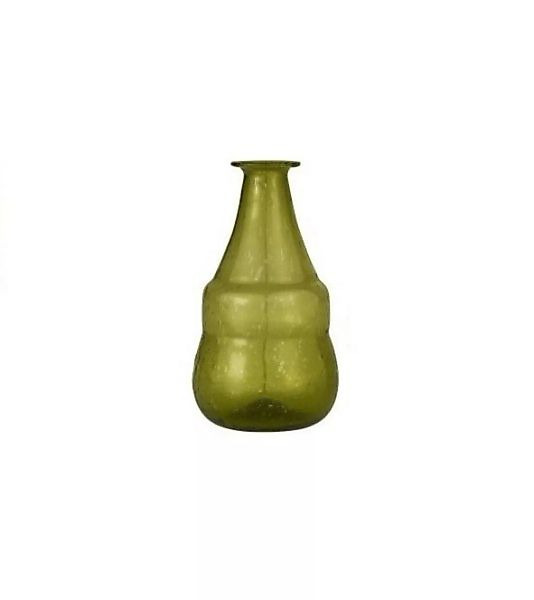 Kleine Vase Vintage Bauchig Grün günstig online kaufen