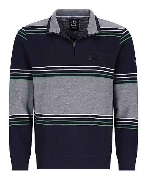 Hajo Sweatshirt Sweatshirt in Blockstreifenverlauf (garngefärbt) - stay fre günstig online kaufen