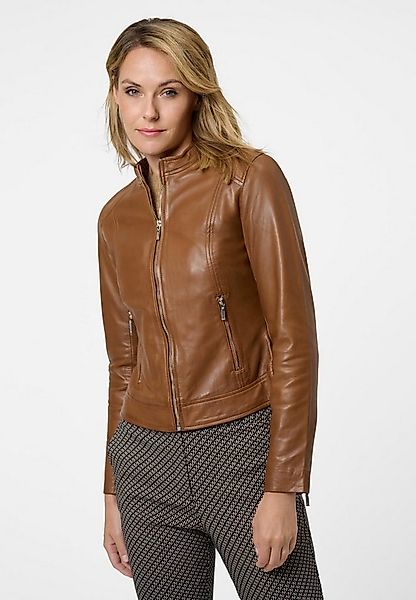 RICANO Lederjacke Ciara Hochwertiges Lamm-Nappa-Leder günstig online kaufen