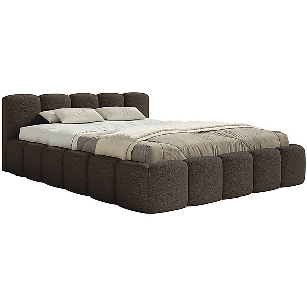 Selsey Polsterbett CLOUDY LOW, Bouclé, Chenille günstig online kaufen