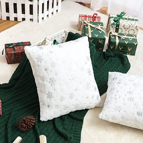 BTTO Kissenbezug Weihnachten Kissenhüllen 45X45cm, 1/2/4er günstig online kaufen