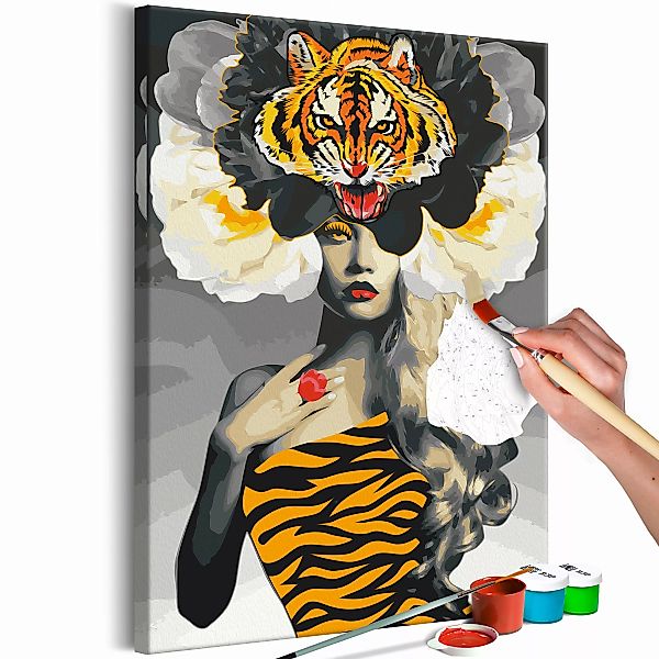 Malen Nach Zahlen - Eye Of The Tiger günstig online kaufen