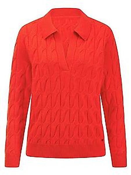 Polo-Pullover 1/1-Arm BASLER rot günstig online kaufen