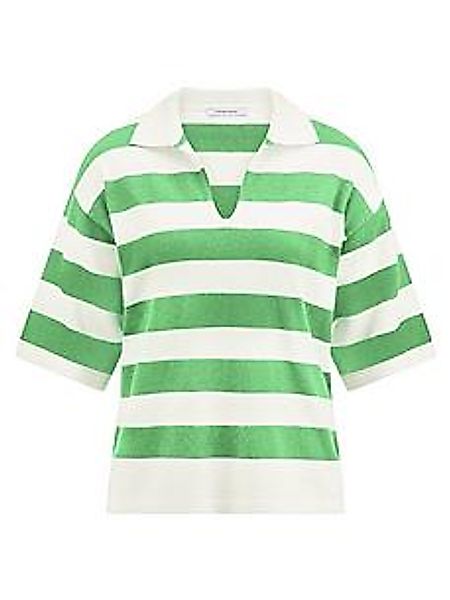 Polo-Pullover Peter Hahn grün günstig online kaufen