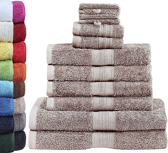 GREEN MARK Textilien Handtuch Set 10er günstig online kaufen