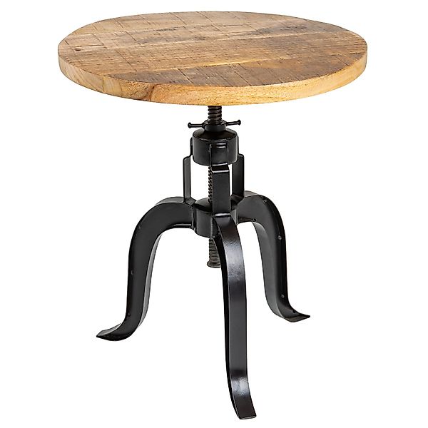 riess-ambiente Beistelltisch ENGINEER Ø50cm natur / günstig online kaufen
