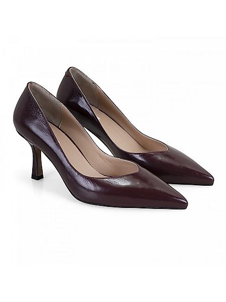 Desa Damen-Lederpantoletten – 7 cm Stilettoabsatz, spitze Zehenpartie, atm günstig online kaufen