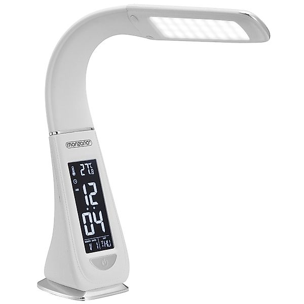 monzana Schreibtischlampe Lilly, Weiß, LED Schreibtischlampe günstig online kaufen