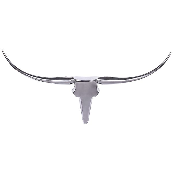 FINEBUY Wanddekoobjekt FB37874 (Deko Hirschgeweih Aluminium günstig online kaufen