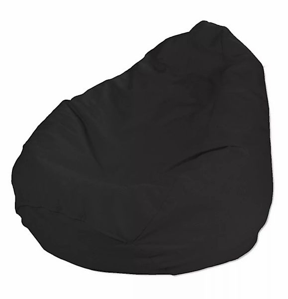 Bezug für Sitzsack, anthrazit, Bezug für Sitzsack Ø60 x 105 cm, Cotton Pana günstig online kaufen