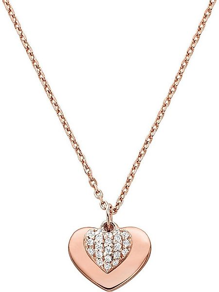 MICHAEL KORS Collier Michael Kors Damen-Kette Zirkon Herz günstig online kaufen