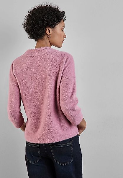 STREET ONE 3/4-Arm-Shirt, im angenehmen Materialmix günstig online kaufen