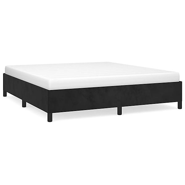 vidaXL Bettgestell Schwarz 180x200 cm Samt Modell 21399791 günstig online kaufen