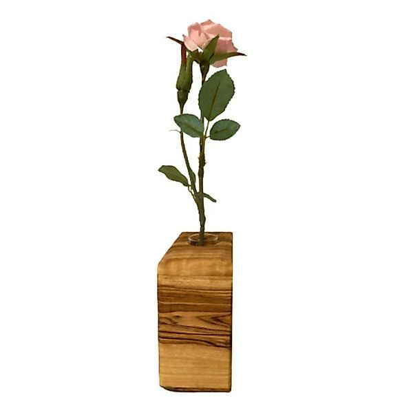 Olivenholz-erleben Dekovase Blumenvase QUENTIN aus Olivenholz günstig online kaufen