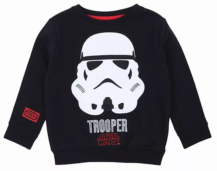 Sarcia.eu Sweatshirt Schwarze Bluse Stormtrooper Stürmer Star Wars DISNEY 1 günstig online kaufen
