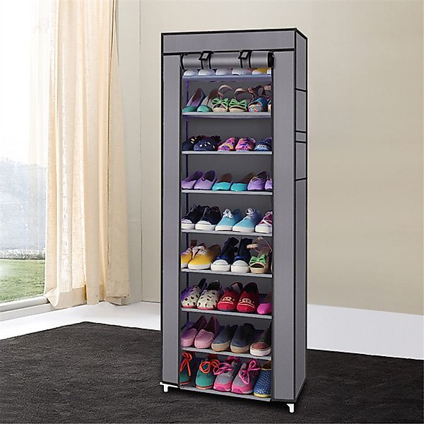 autolock Schuhregal 10-stufiges Schuhregal Organizer,Schuhregal mit günstig online kaufen